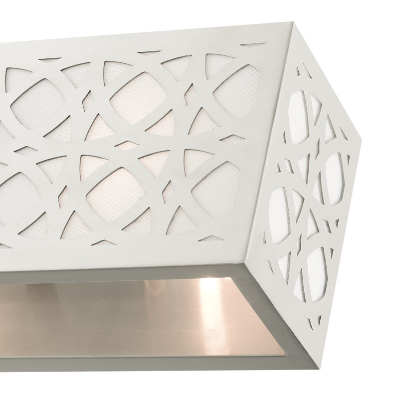 Eraman 4 - Light Dimmable Bath Sconce, Brushed Nickel