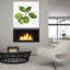  «Citrus Garden 2 Shiplap» par Kathleen Parr, art mural en verre acrylique, 36 po x 36 po-1580038624