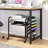 Printer Stand With File Holder Organizer, Printer Cart With Adjustable Height Shelf And Wheels-115698667-115698666