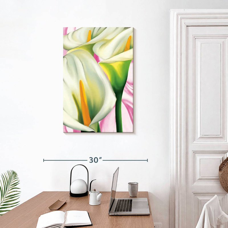 Harnek Calla Lilies, 30" H x 20" W