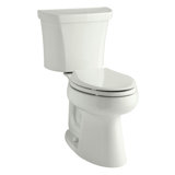 Highline™ 1.28 GPF Water Efficient Elongated Two-Piece Toilet (Seat Not Included)