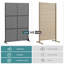 Paravent d'extérieur rectangulaire en métal 72 "x 47"-121544897