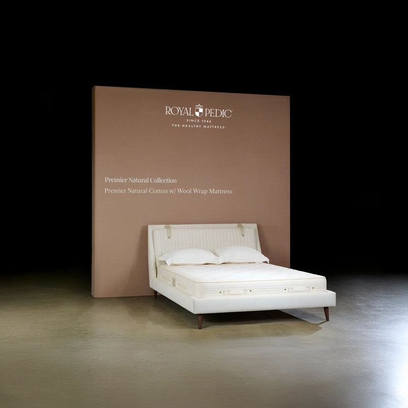 Premier Natural 9.5'' Extra Firm Innerspring Two-Sided Mattress and Box Spring Set, California King