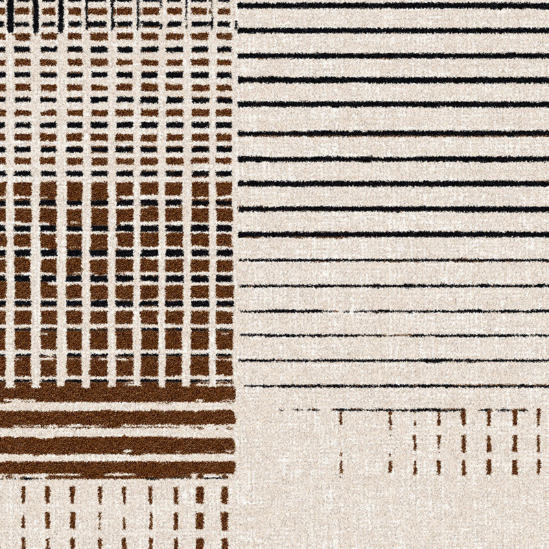 Residency Gridlox Accent Linear Area Rug, Runner 2'1" x 7'8"
