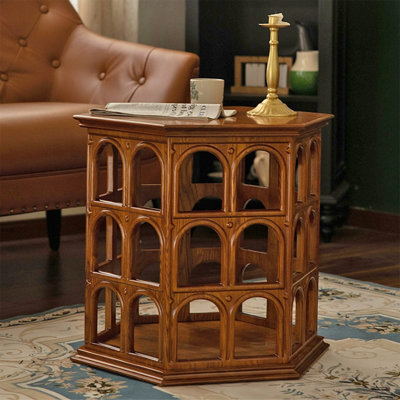 Modern Solid Wood End Table