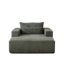 Méridienne éponge en velours côtelé de 75 pouces, aucun assemblage requis, fauteuil-lit moderne moelleux pour la chambre à coucher du salon intérieur-357654022
