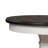 Colburn Round Wooden Pedestal End Table