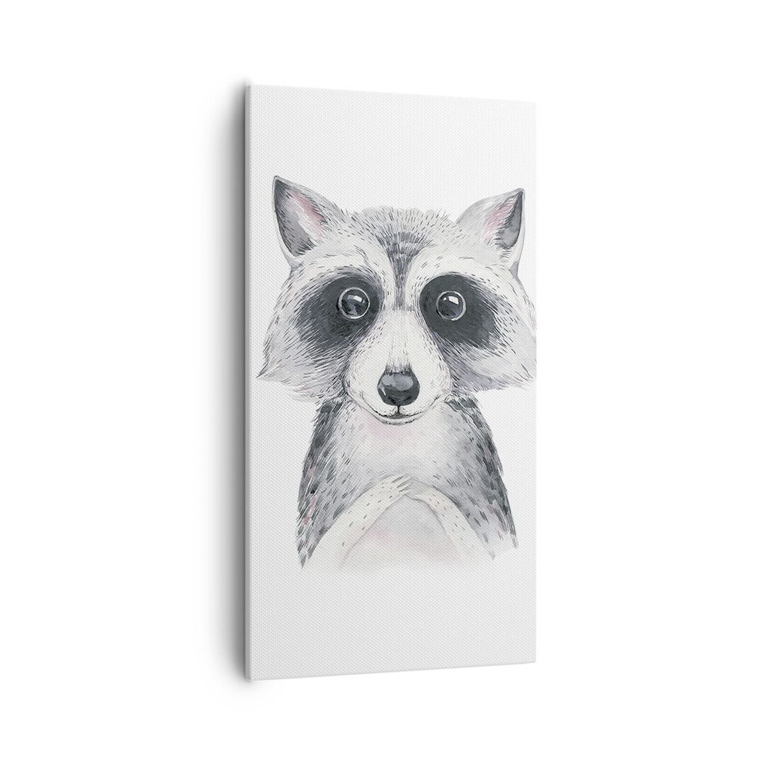 Leinwandbild Raccoon Picture Children's