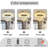 Dia 20inch Modern Crystal Chandelier Crystal Ceiling Light Fixtures LED Flush Mount Ceiling Light for Living Room Bedrooms Dining Room Dimmable 2700k 4500k 6000k-951655255-951655250