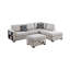 Canapé modulaire réversible avec repose-pieds-1441049805