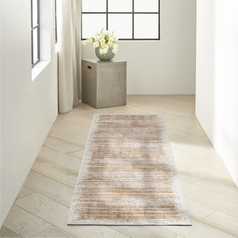 Calvin Klein Irradian Abstract Area Rug, Runner 69 x 229cm