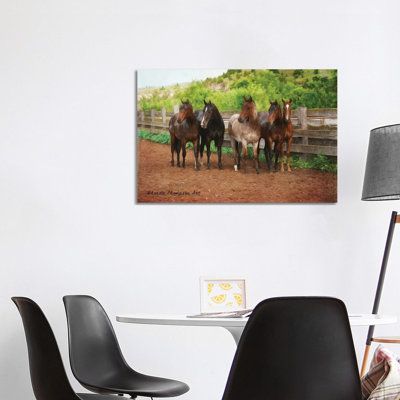 Band Of Brothers by Rhonda Thompson - Wrapped Canvas Print