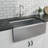 33'' L Farmhouse / Apron Single Bowl Stainless Steel Kitchen Sink
