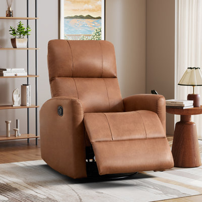 Tayani 30.7" W Swivel Manual Reclining Glider