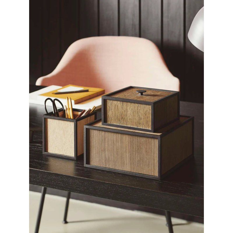 Frame Handmade Decorative Box, Oak