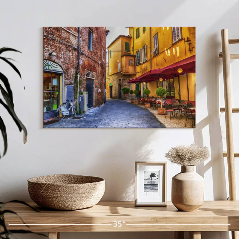 Sirci Street à Lucca, H 16 po x l 24 po