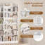 Bibliothèque simple H 71 "x l 24" à 7 niveaux avec compartiment supérieur ouvert-321153094-322805583