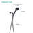 High Handheld Shower, 5 Spray Modes, , Abs Head Shower With , Construction-115813966