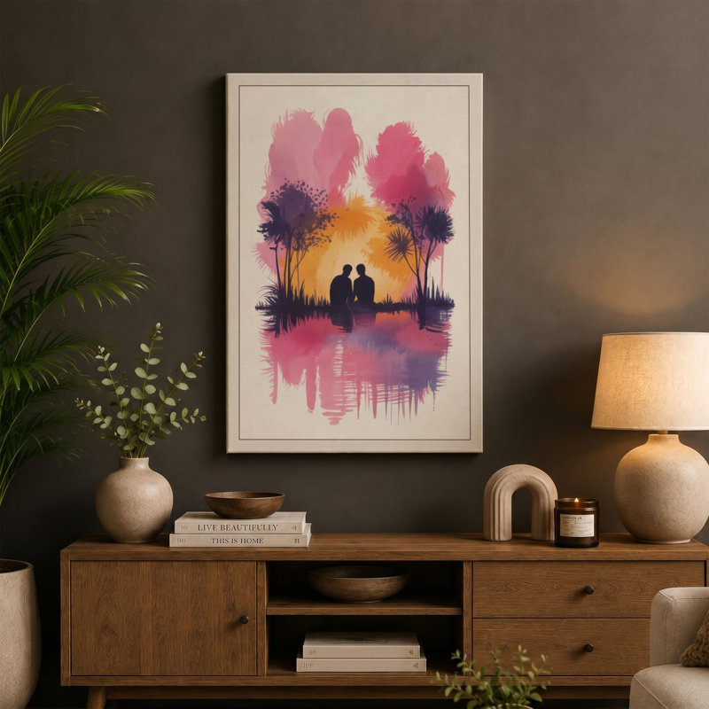 Print, 18x12 - 45.7 x 30.5 cm, Sage Border