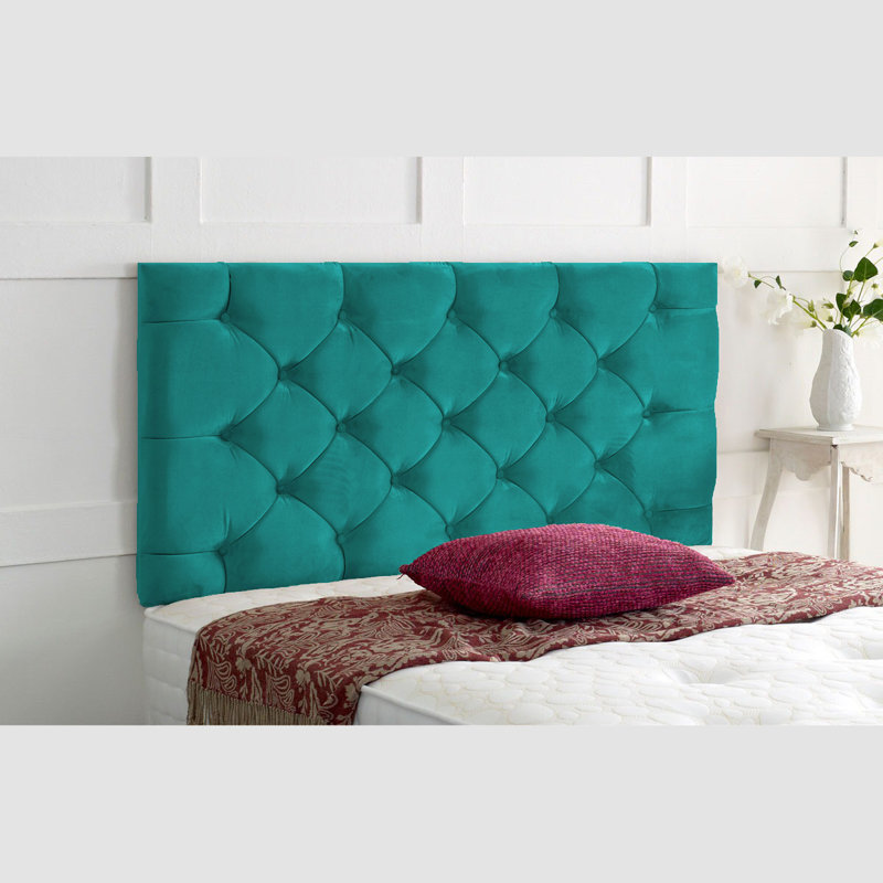 Carter-Mills Upholstered Headboard, Mallard, Double (4'6)