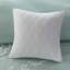 Couette 100% coton - très grand / très grand avec broderie corail et bordure découpée-129372277