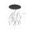 37 - Light LED Cluster Pendant-64112391