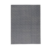Himalayan Cotton Geometric Area Rug in Blue
