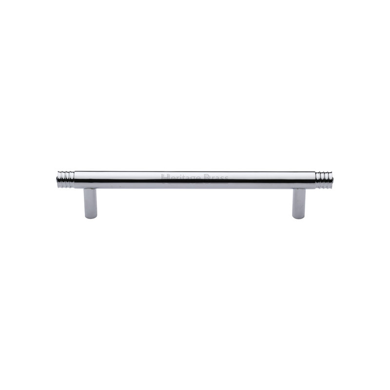 Heritage Brass Heritage Cabinet Pull Design, 12.8cm H x 11cm W x 16.6cm D, Polished Chrome