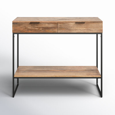 Willow 36'' Solid Wood Top Console Table