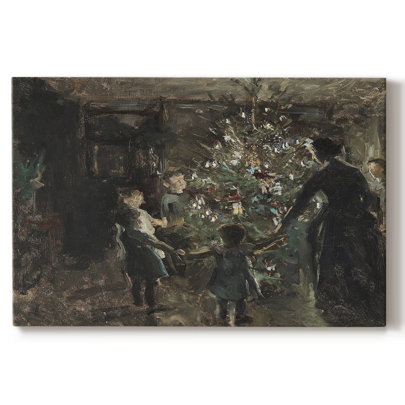 Paysage rétro - Dxxxix, reproduction d'art sur toile, H 13 po x l 19 po