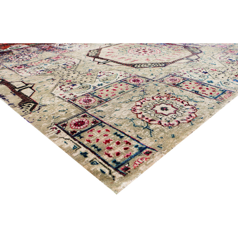 Geometric Indoor Rug, Rectangle 9' x 12'