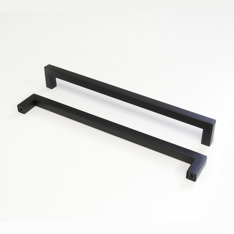 10 1/16" Center Bar Pull Multipack, Black, 8 13/16"