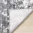 Ishant Washable Grey White Abstract Area Rug-1760335502