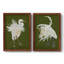 Heron Plumage I-Premium, toile encadrée - prête à être accrochée-451749672-451749669