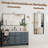 Rectangular Aluminum Alloy Frame Wall Mounted Bathroom Mirror,Decorative Wall Mirror with HD Tempered Glass for Bathroom Bedroom Entryway Living Room-1368609853-1350114142