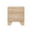 Table de chevet 2 tiroirs PB au fini naturel