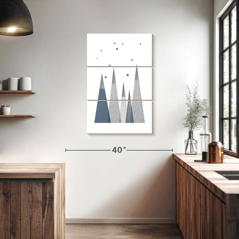Ashelle Grey Mountains I, H 38 po x l 24 po