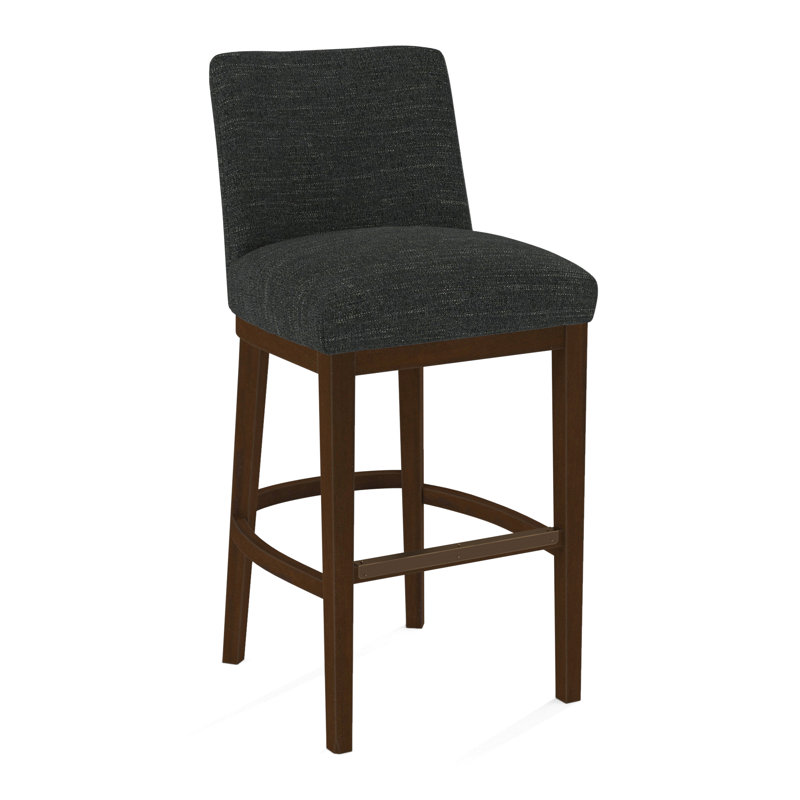 Upholstered Stool, Pecan, 61353-71