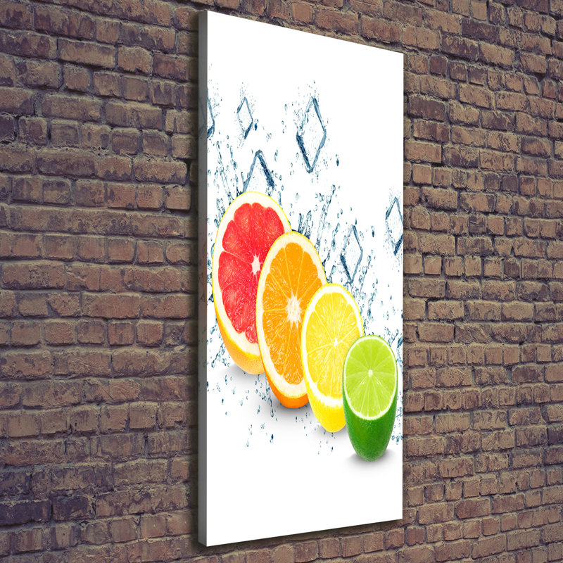 Citrus Fruits - Wrapped Canvas Print