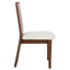 Chaise rembourrée en bois massif Kieran-610533849