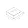 Urbana Outdoor Square Coffee Table