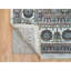 Tapis unique en laine nouvel âge 9 pi 10 po x 10 pi Sobia