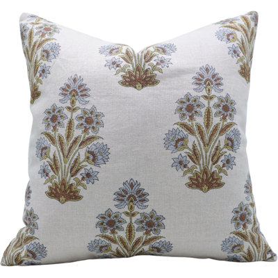 Fabdivine 14X36 Inch Decorative Cushion Cover – Vintage Block Print Design, Morpankh