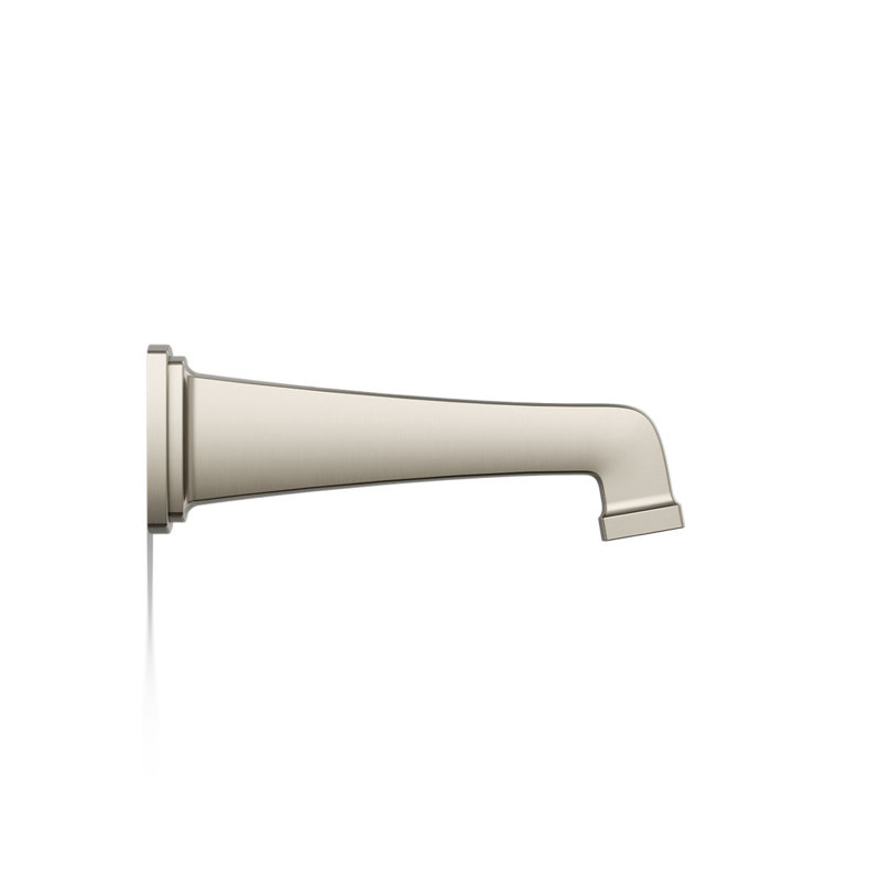 Riff Wall-Mount Non-Diverter Bath Spout, Gray