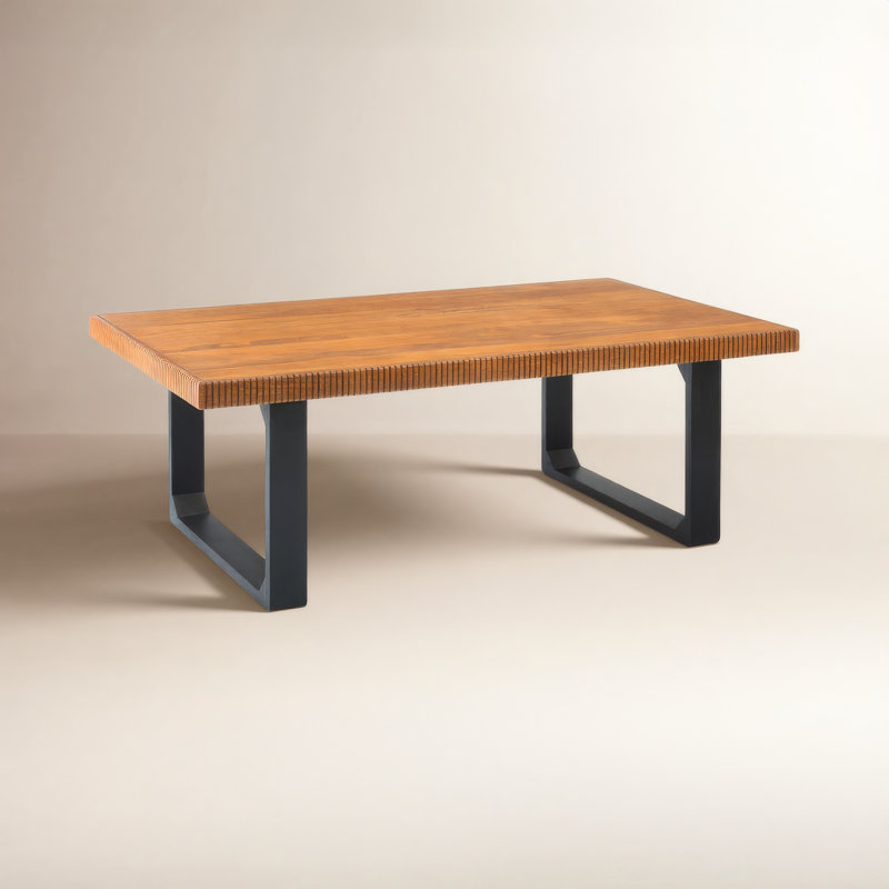 Table basse Urbana, Ton moyen miel
