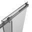 Porte de douche coulissante simple sans cadre l 60 po x H 76 po avec verre trempé épaissi de 3/8 po (10 mm)-63792258