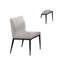 Ivoire en similicuir 2 pièces Chaises d'appoint Mobilier de salle à manger Chaise de salle à manger