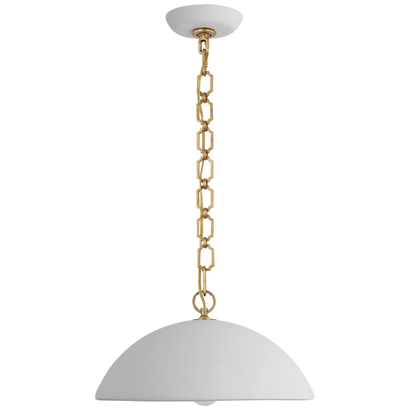 Elliot 1 - Light Pendant, Large 16", Matte White