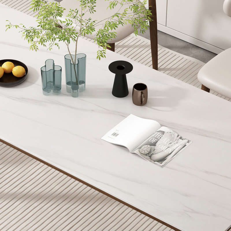 Ensemble de table de salle à manger pour 6 personnes, H 29,53 po x l 78,74 po x P 31,5 po