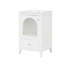 Ensemble de meuble-lavabo compact compact blanc
